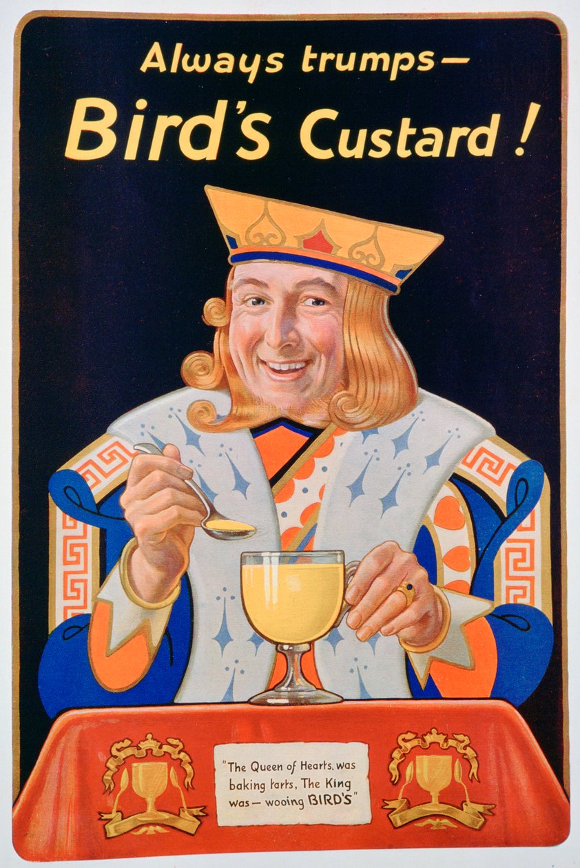 Birds Custard hirdetés, 1927 alkotó: Unbekannt