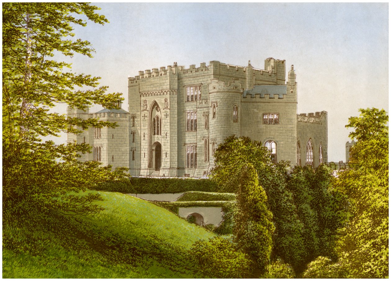 Birr kastély, Offaly gróf, Írország, Rosse gróf otthona, 1880 alkotó: Unbekannt