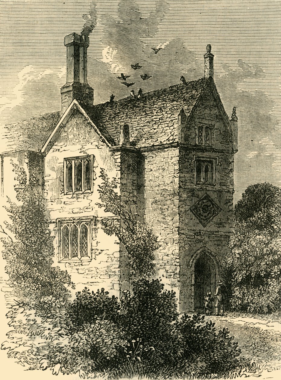 Bishop Bonners House 1780-ban, c1878. alkotó: Unbekannt