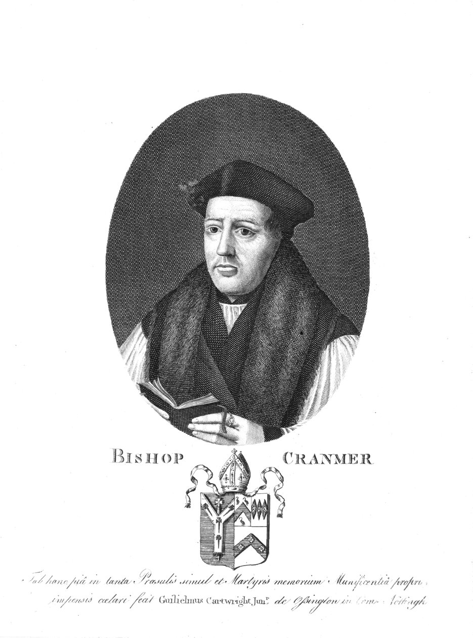 Cranmer püspök, 18. század alkotó: Unbekannt