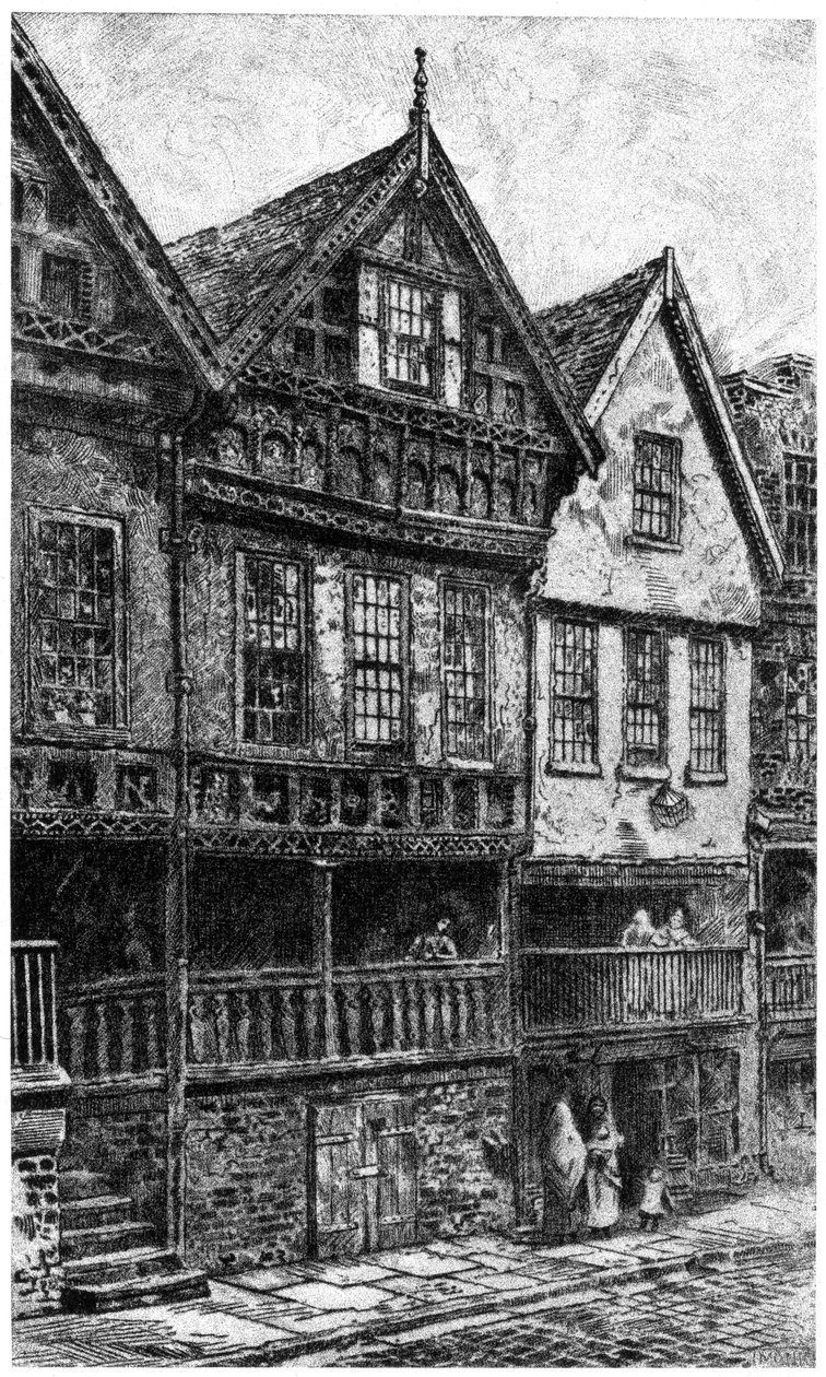 Bishop Lloyds Palace, Chester, 1908-1909 alkotó: Unbekannt