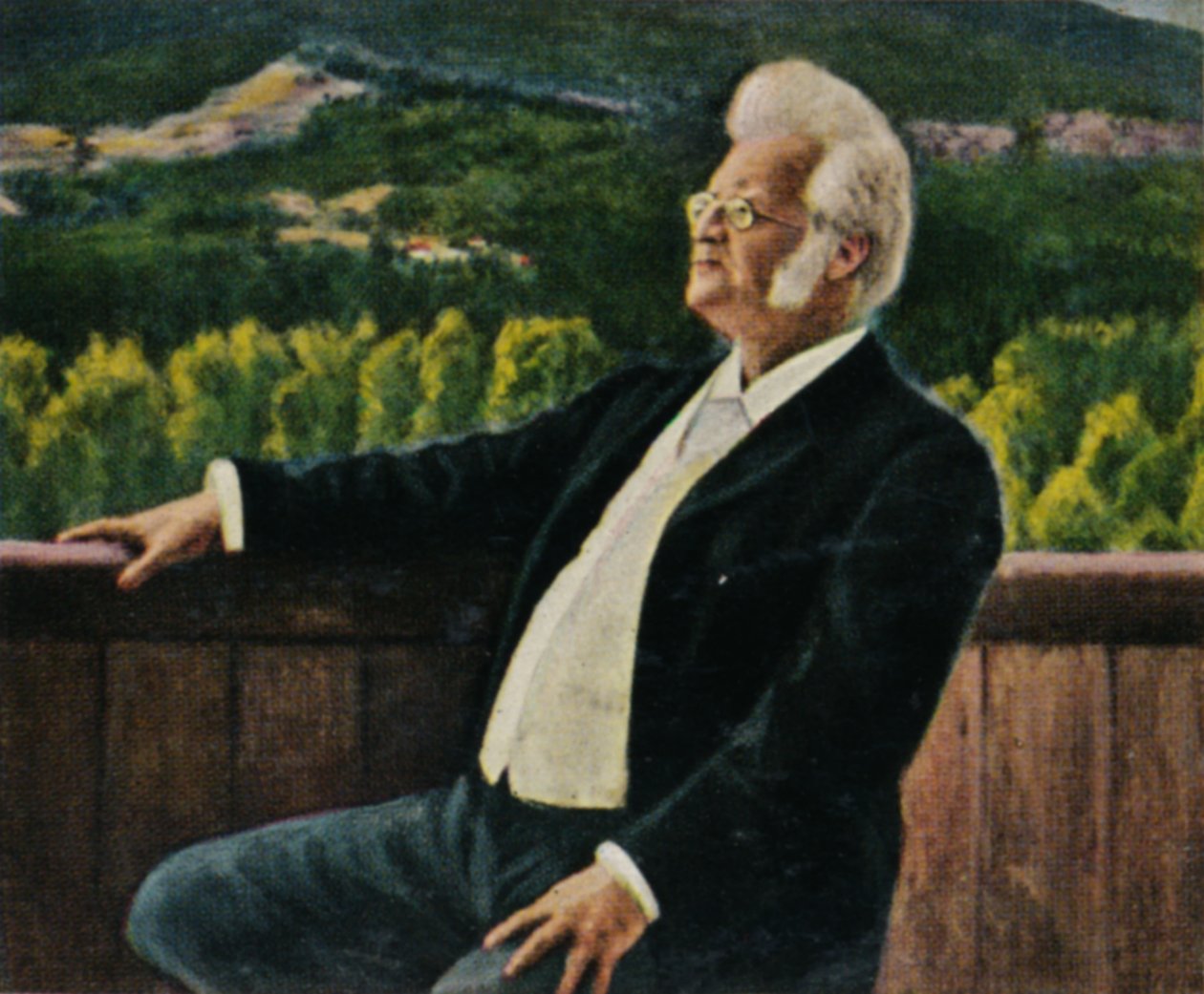 Björnstjerne Björnson 1832-1910. - Erik Werenskiold festette, 1934. alkotó: Unbekannt