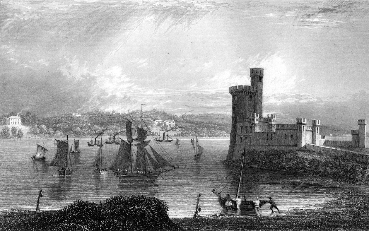 Blackrock kastély, Cork közelében, XIX. század alkotó: Unbekannt