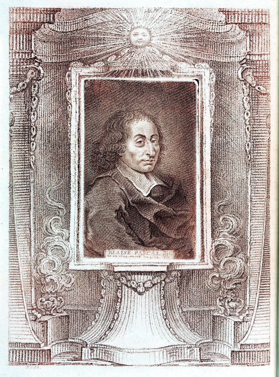 Blaise Pascal francia matematikus, fizikus és filozófus, 1650 alkotó: Unbekannt