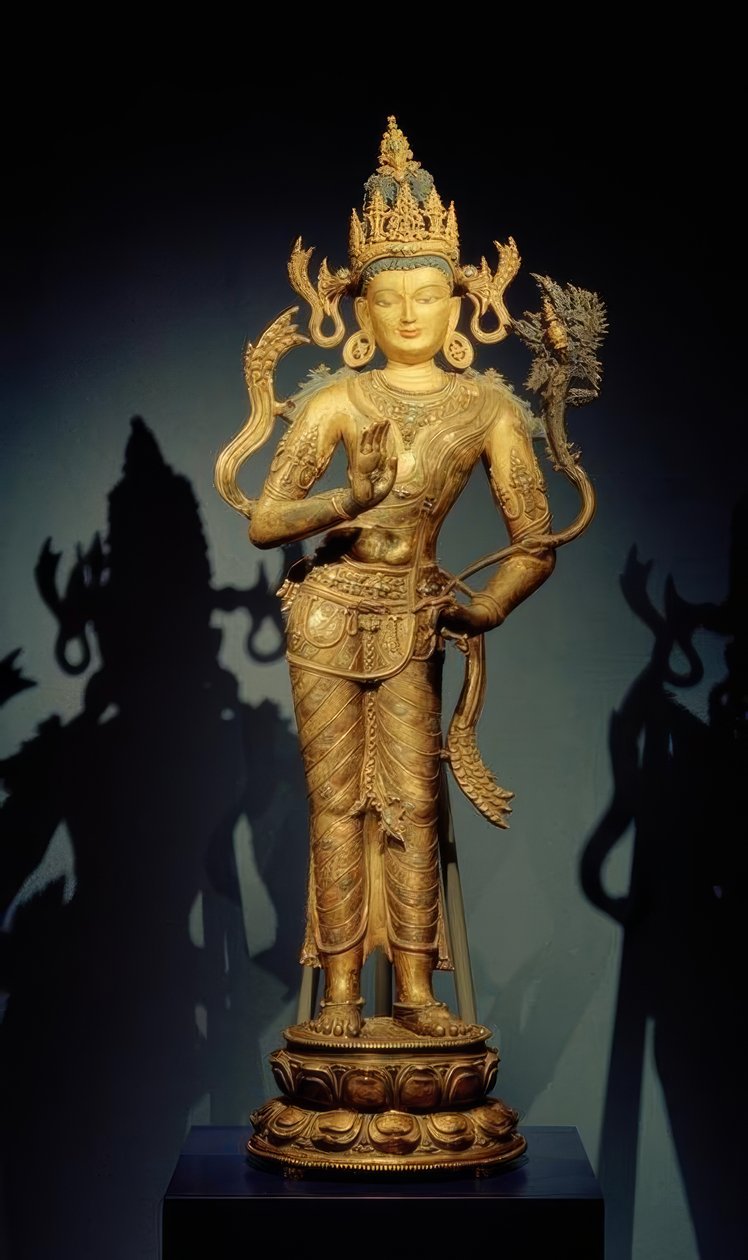 Maitreya bodhiszattva / szobor, 11. – 12. Század alkotó: Unbekannt