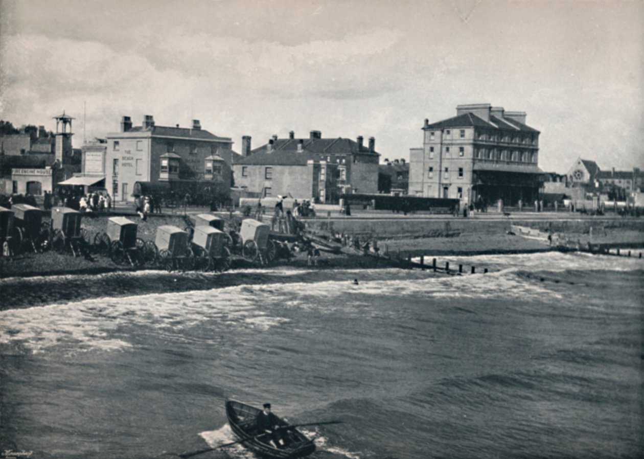 Bognor – Az esplanád, 1895 alkotó: Unbekannt