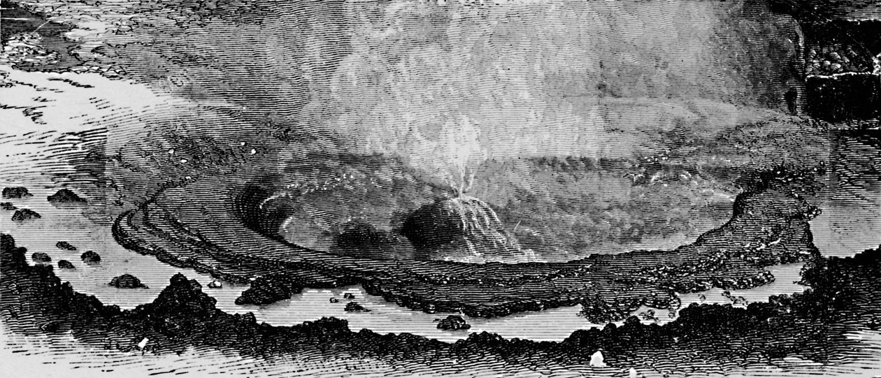 Boiling Sulphur Springs, 1883 alkotó: Unbekannt