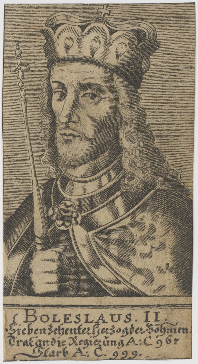 Jámbor Boleslaus II, Csehország hercege. alkotó: Unbekannt