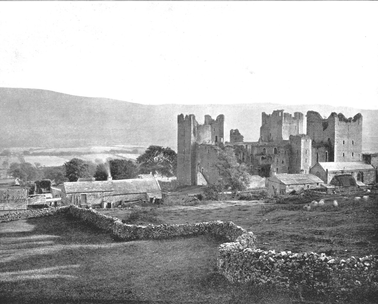 Bolton kastély, Wensleydale, North Yorkshire, 1894. alkotó: Unbekannt