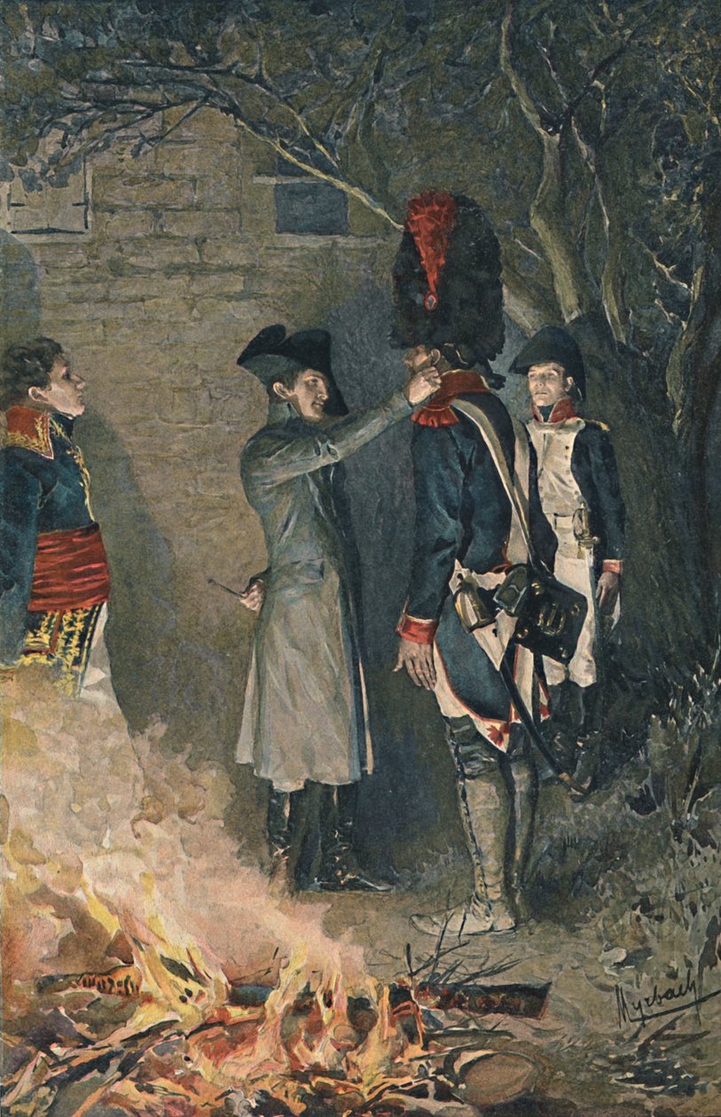 Bonaparte és Coignet, 1896 alkotó: Unbekannt