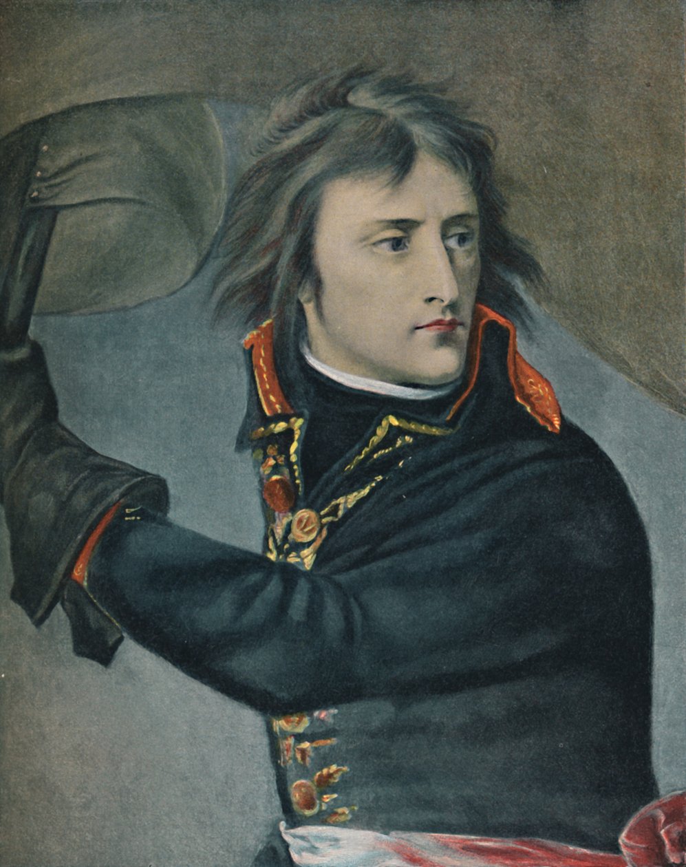Bonaparte Arcole-ban, 1797, 1896 alkotó: Unbekannt