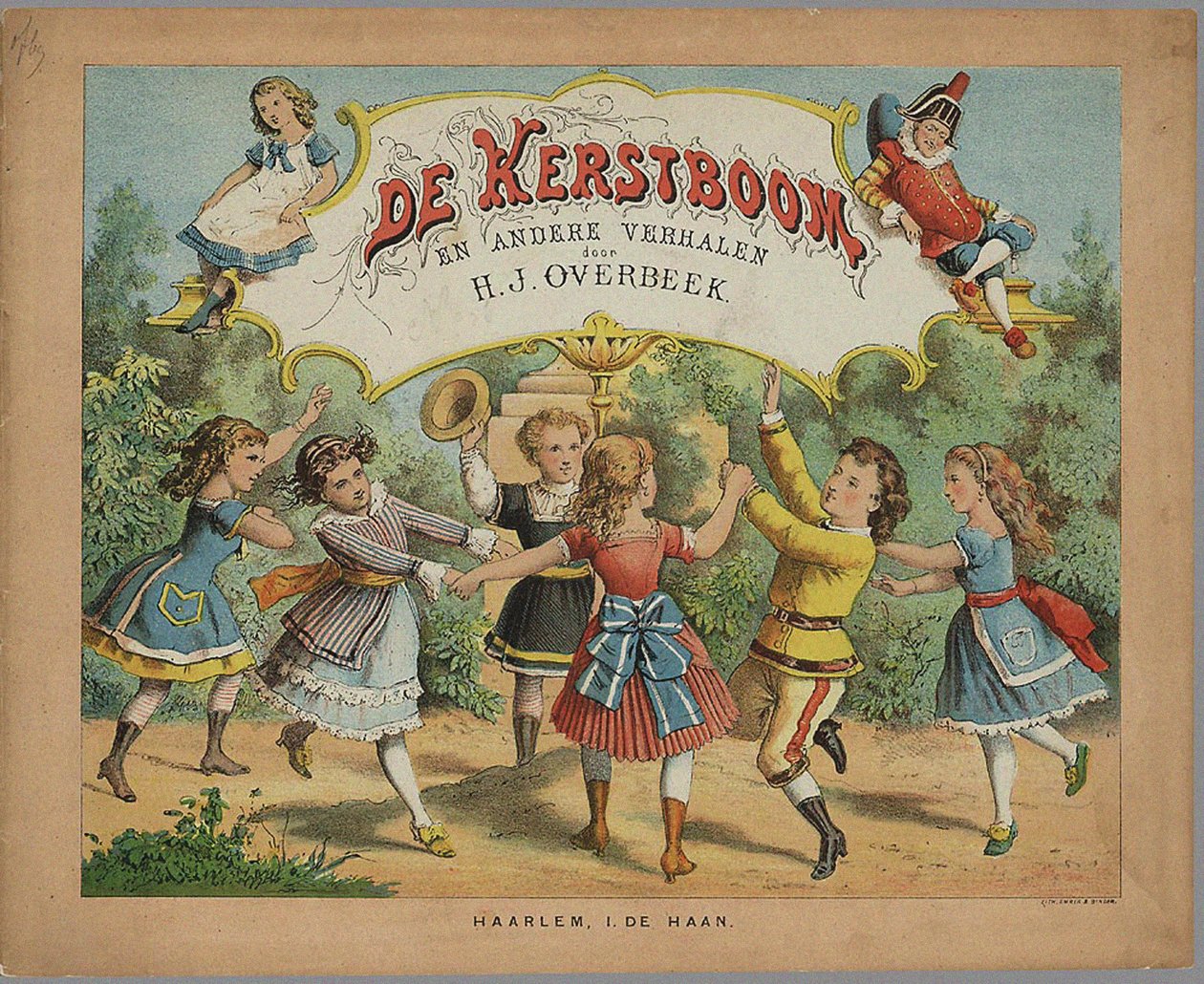 Könyvborító A karácsonyfa, 1877 alkotó: Unbekannt