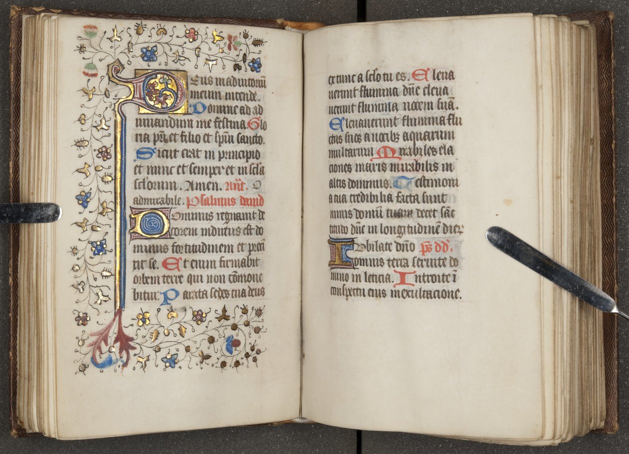 Órák könyve, 1450 körül (tinta pergamen) alkotó: Unbekannt