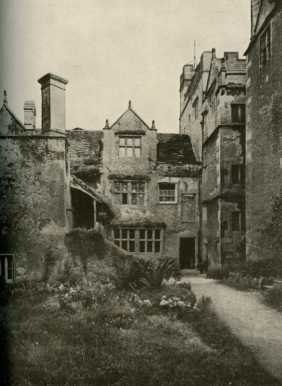 Borwick Hall, északnyugatról, 1928. alkotó: Unbekannt