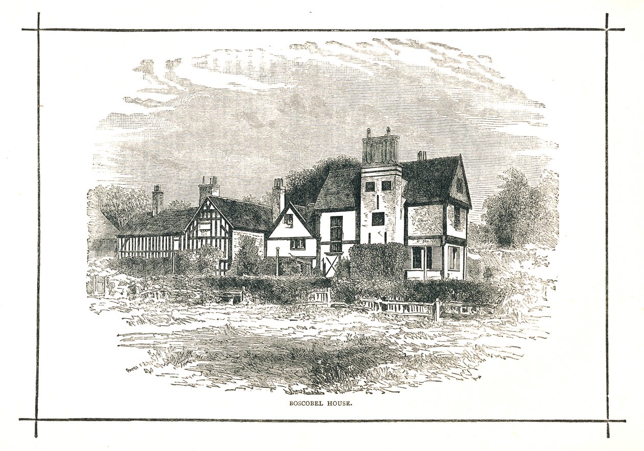 Boscobel-ház, Shropshire, 1893 alkotó: Unbekannt