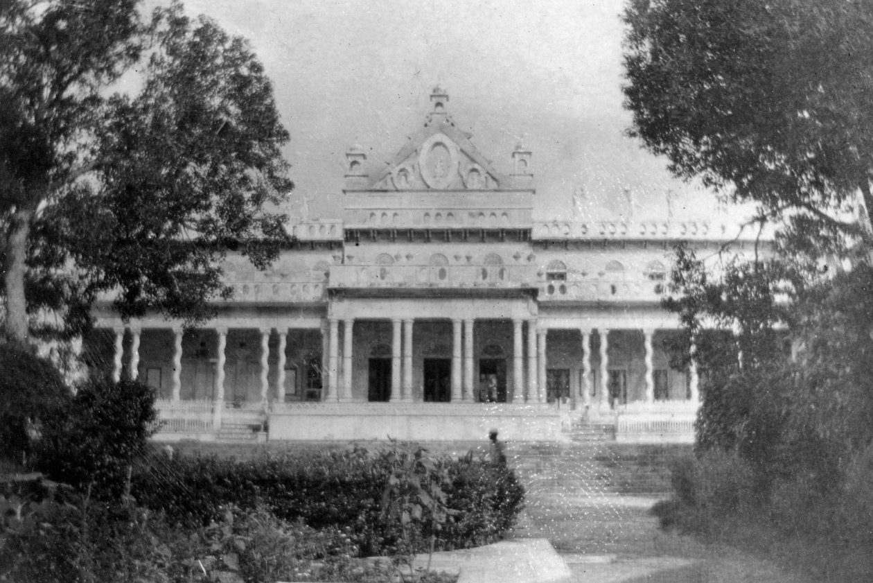 Botanikus kert, Brindaba, India, 1917 alkotó: Unbekannt