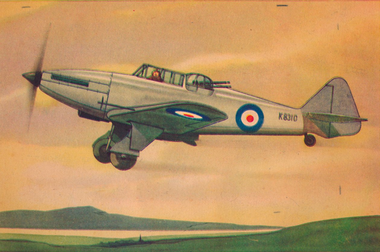 Boulton Paul Defiant Fighter Monoplane, c1944. alkotó: Unbekannt
