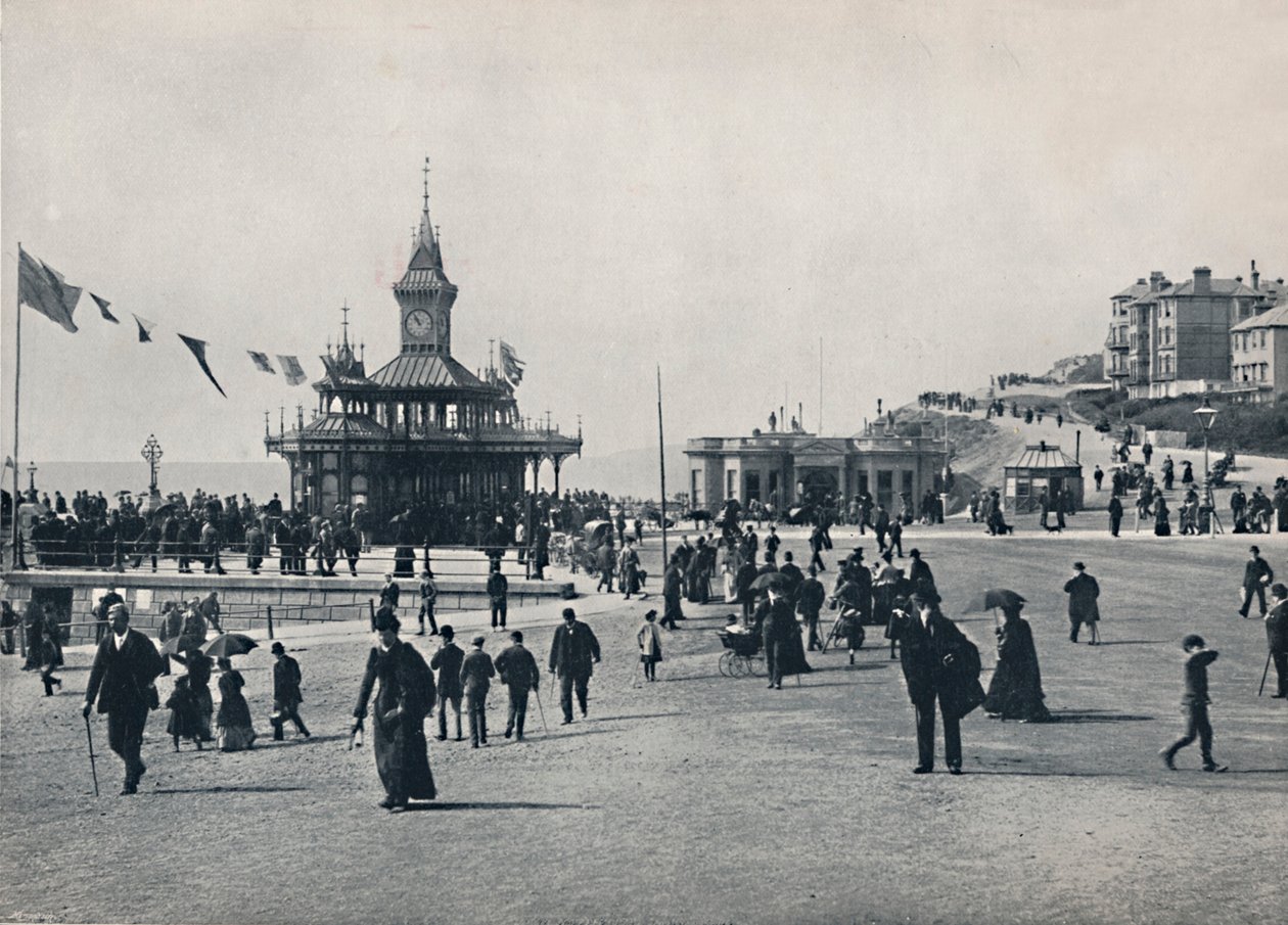 Bournemouth – A móló megközelítése, 1895 alkotó: Unbekannt