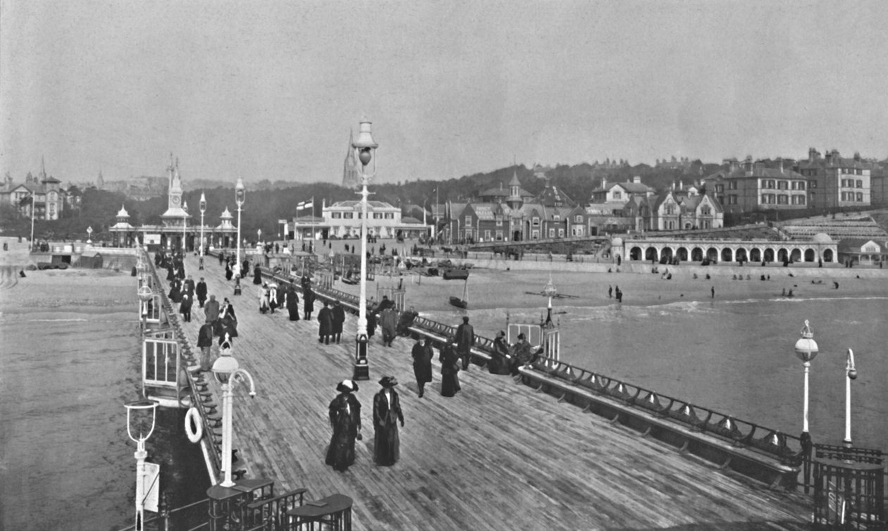 Bournemouth Pier, 1910 alkotó: Unbekannt