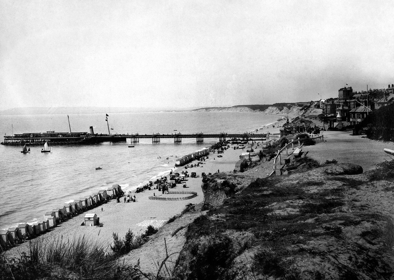 Bournemouth, East Cliffből, 1882 alkotó: Unbekannt