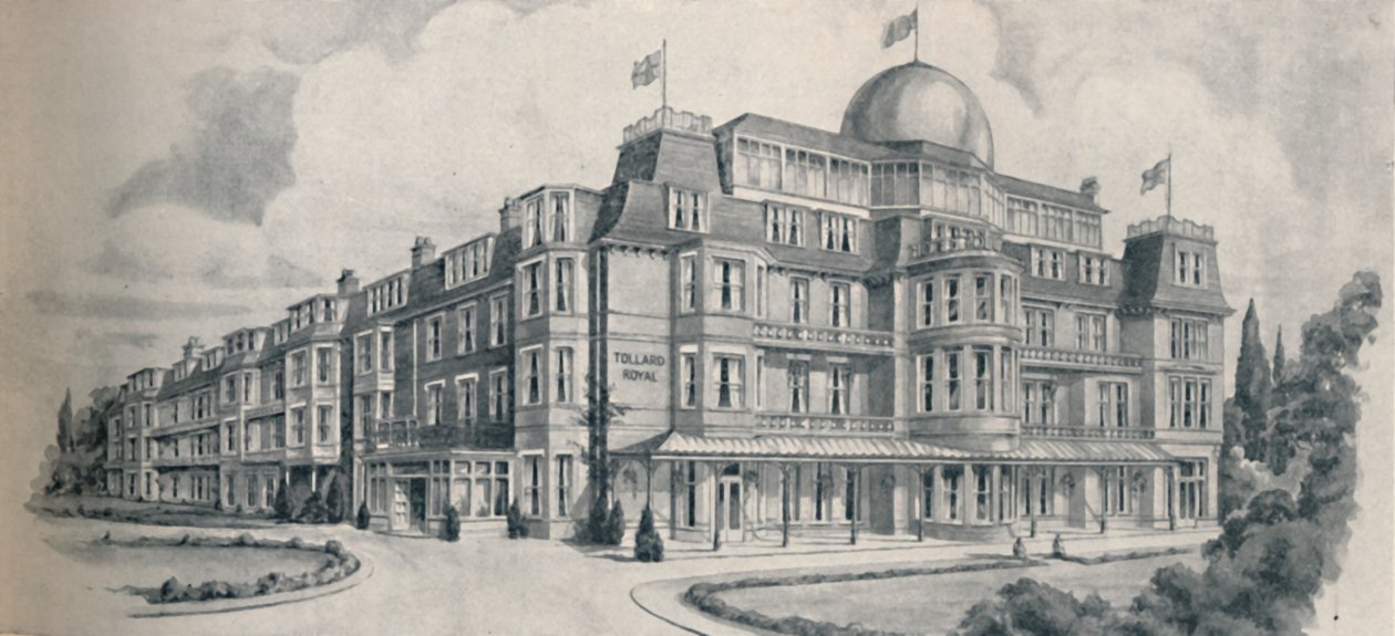 Bournemouth Premier Guest House - Tollard Royal Hotel, 1929 alkotó: Unbekannt