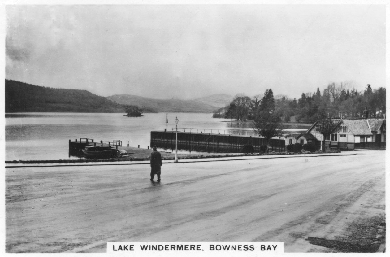 Bowness Bay, Windermere-tó, 1926 alkotó: Unbekannt
