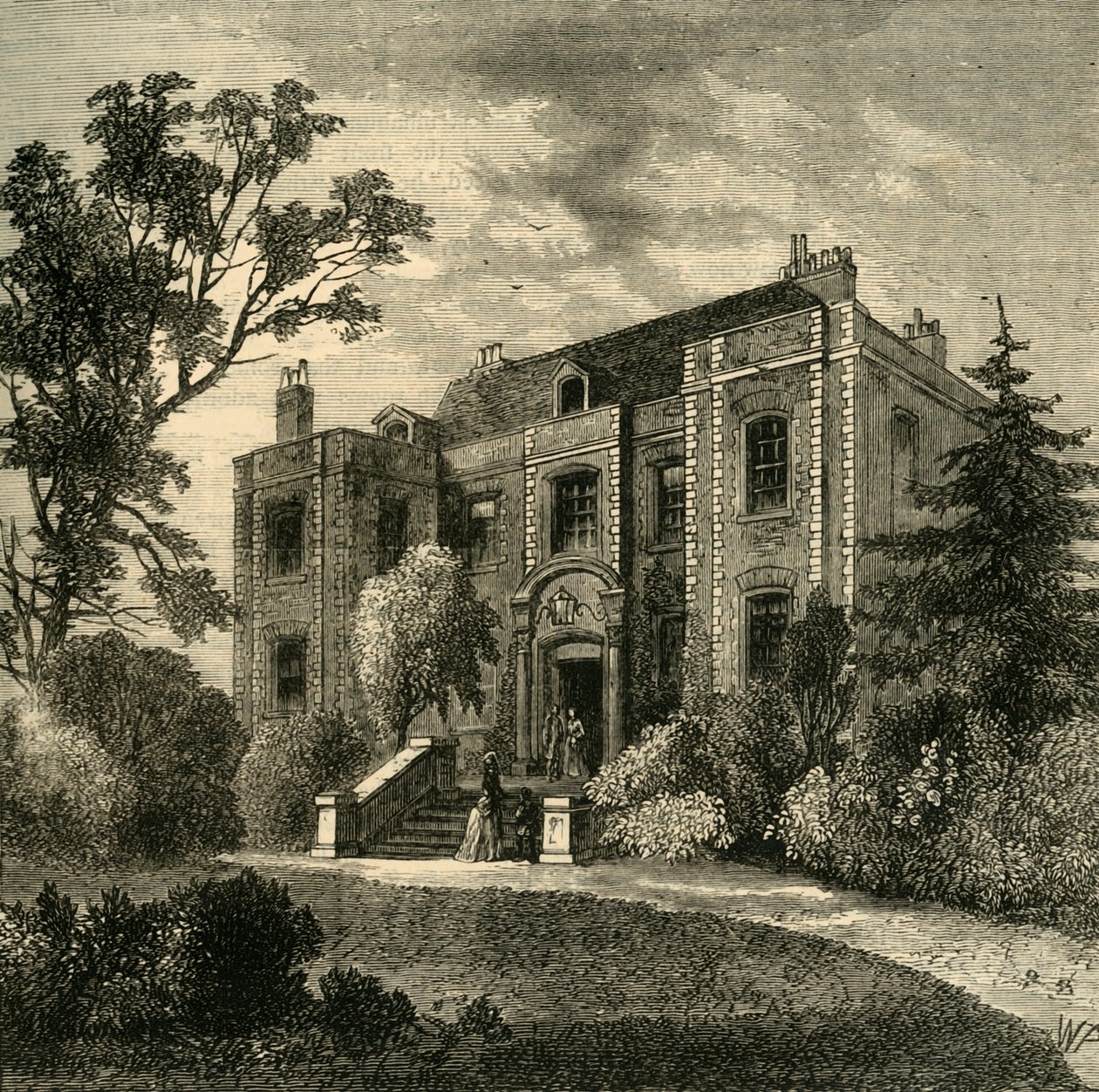 Bowyer-ház, 1878. alkotó: Unbekannt