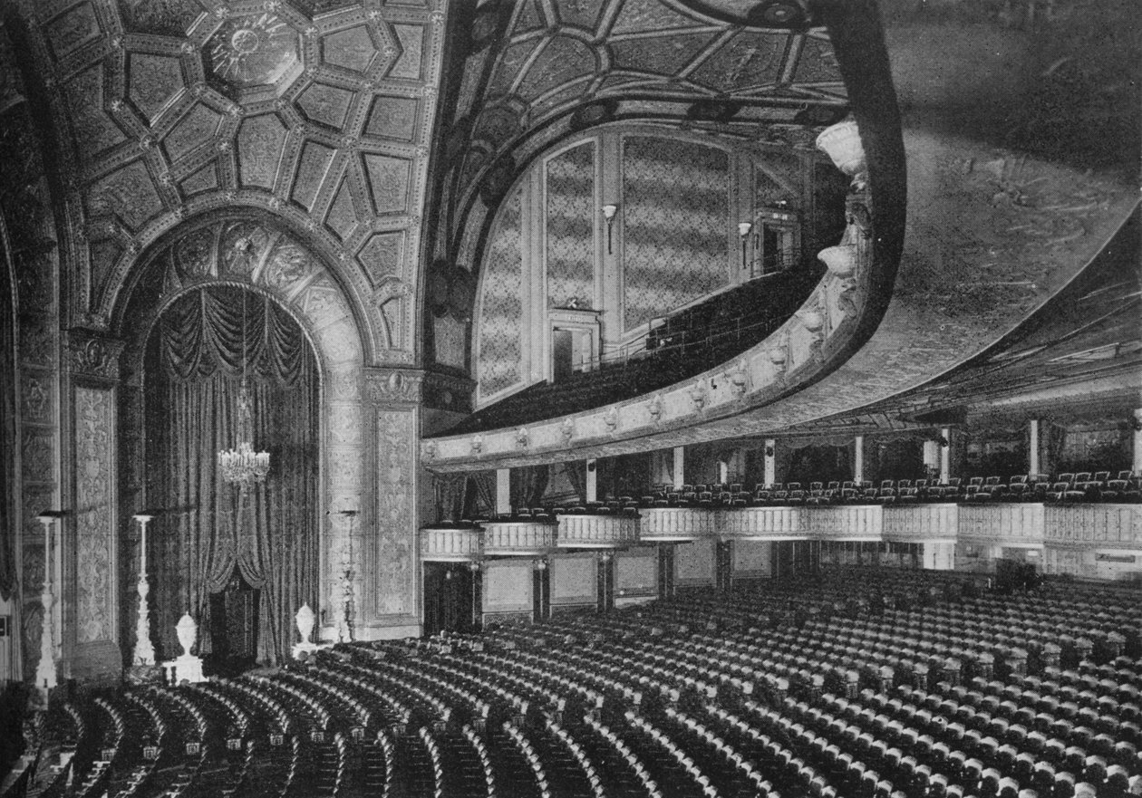 Boxes in the Loge Mezzanine, Capitol Theatre, Detroit, Michigan, 1925 alkotó: Unbekannt