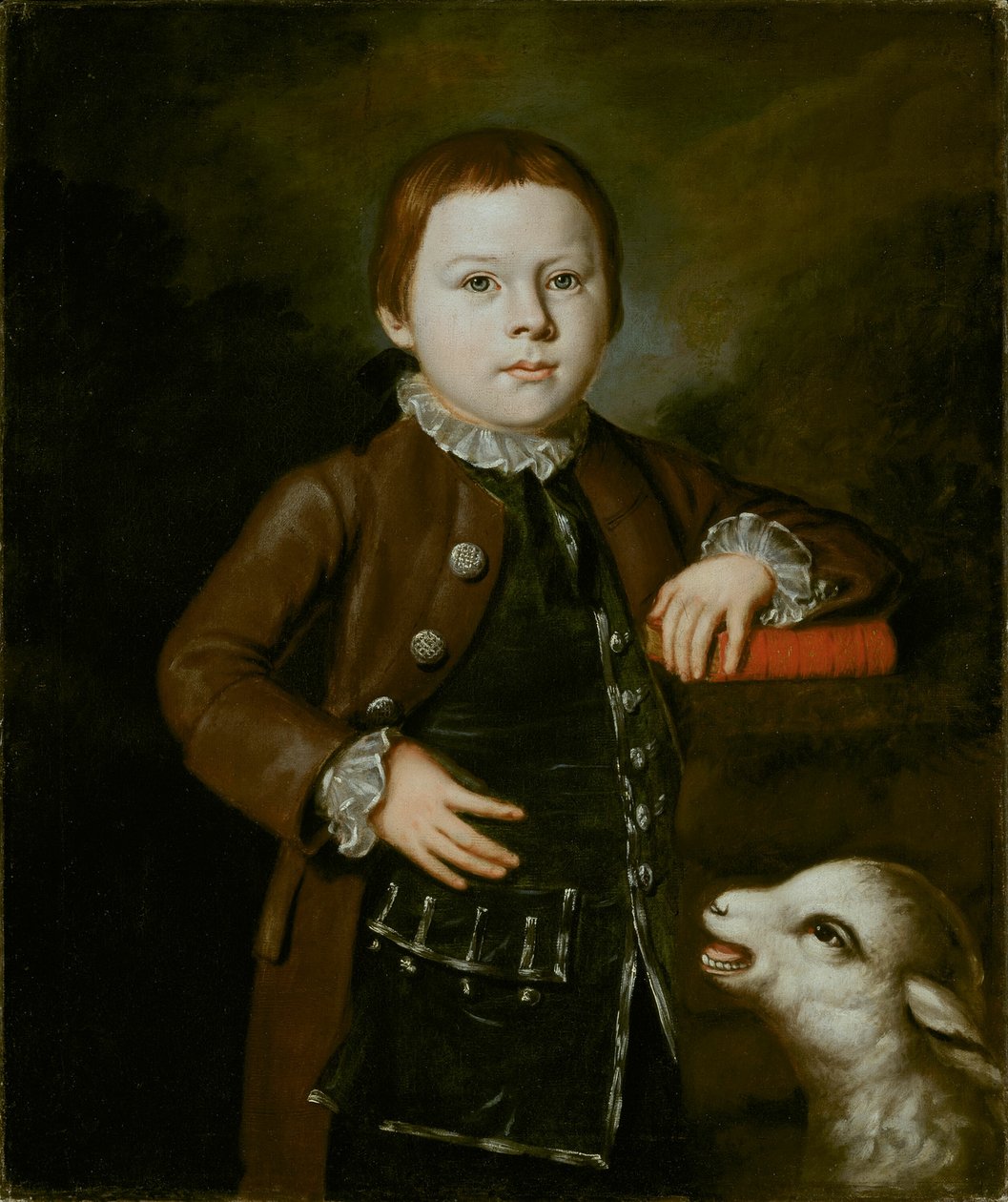 Hallett család fiú bárányával, 176676. alkotó: Unbekannt