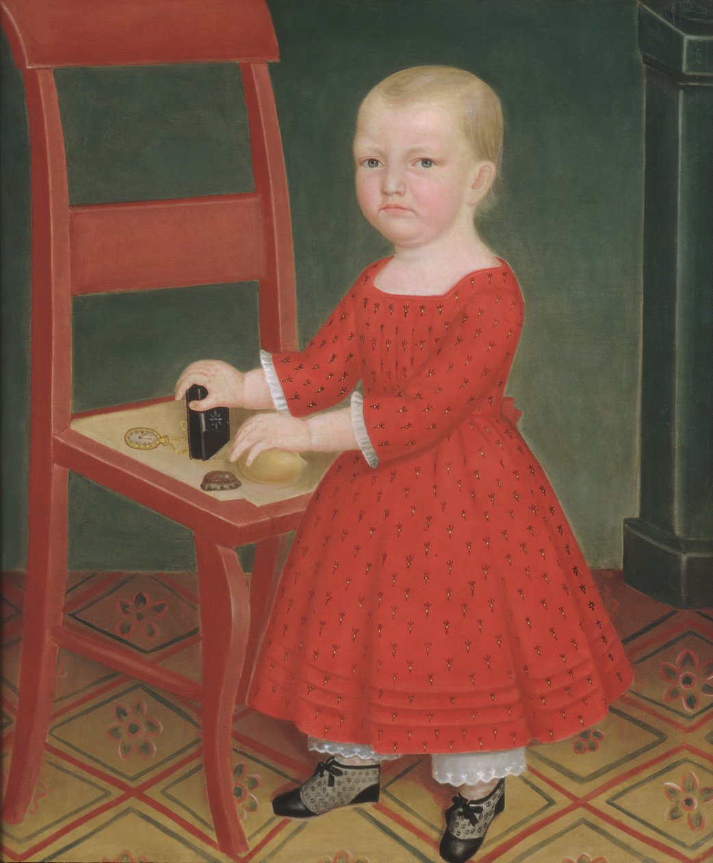 Szőke hajú fiú, kb. 1840-50. alkotó: Unbekannt