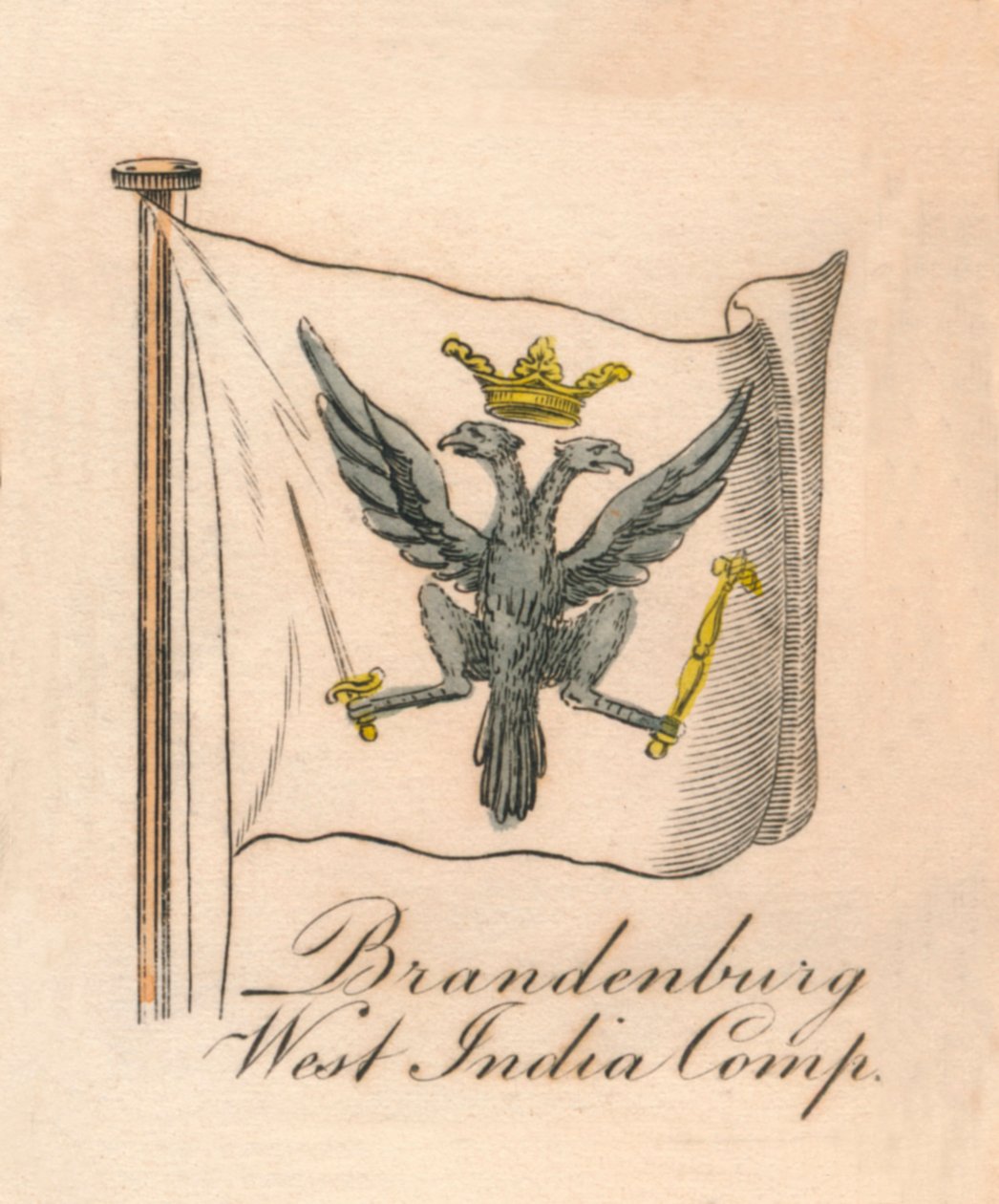 Brandenburg West India Comp, 1838 alkotó: Unbekannt