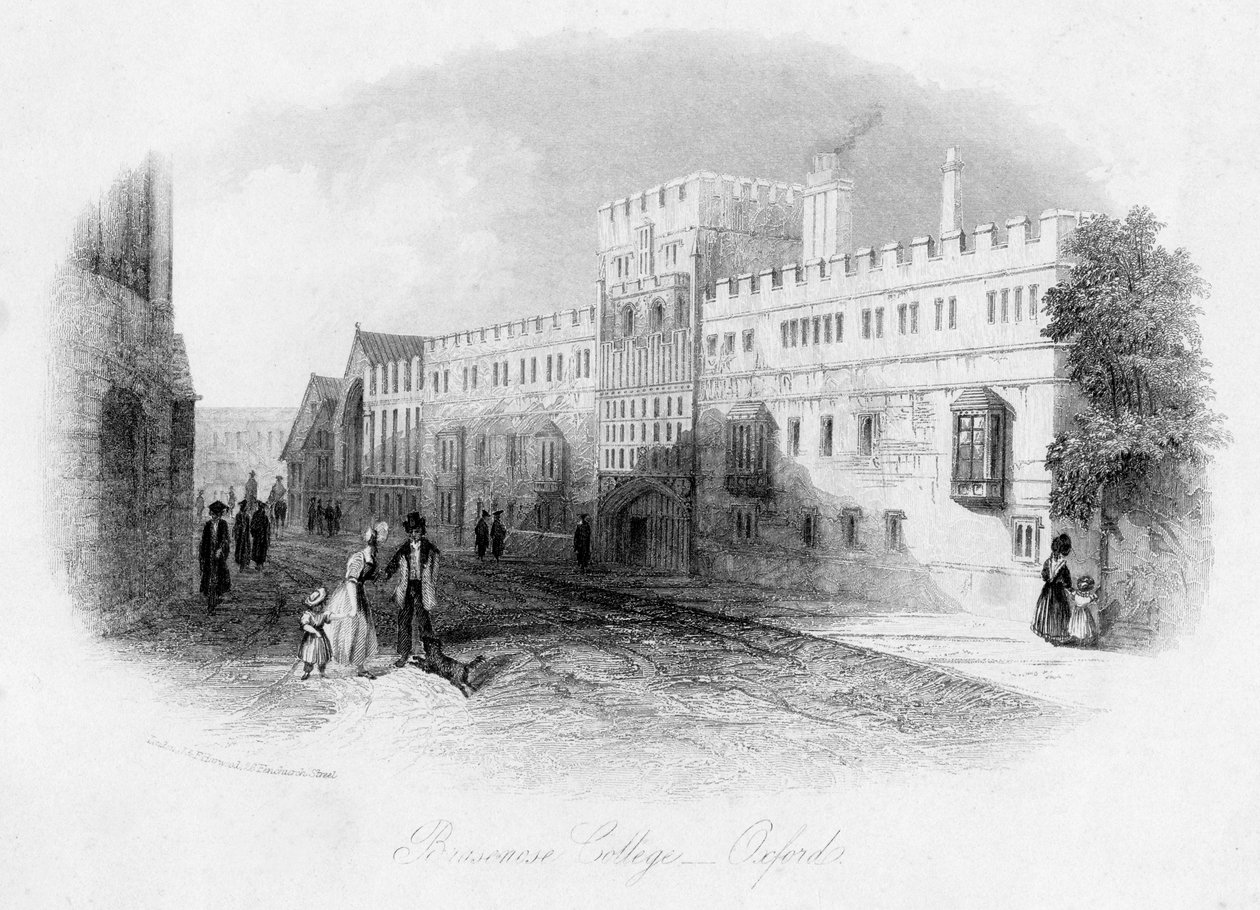 Brasenose College, Oxford Egyetem alkotó: Unbekannt