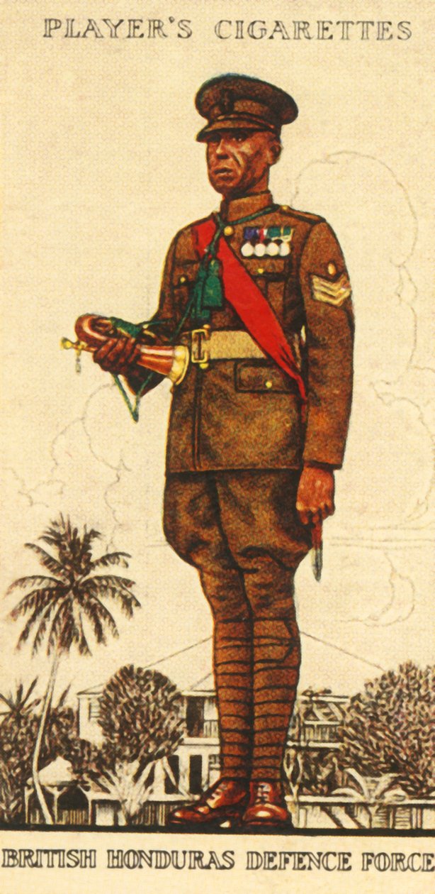 Brit Honduras Védelmi Erők, 1936. alkotó: Unbekannt