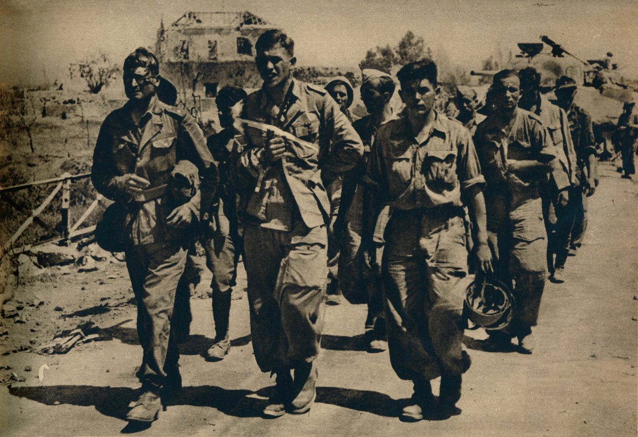 A brit ejtőernyősök elfoglalták ezt a hidat, 1943-44 alkotó: Unbekannt