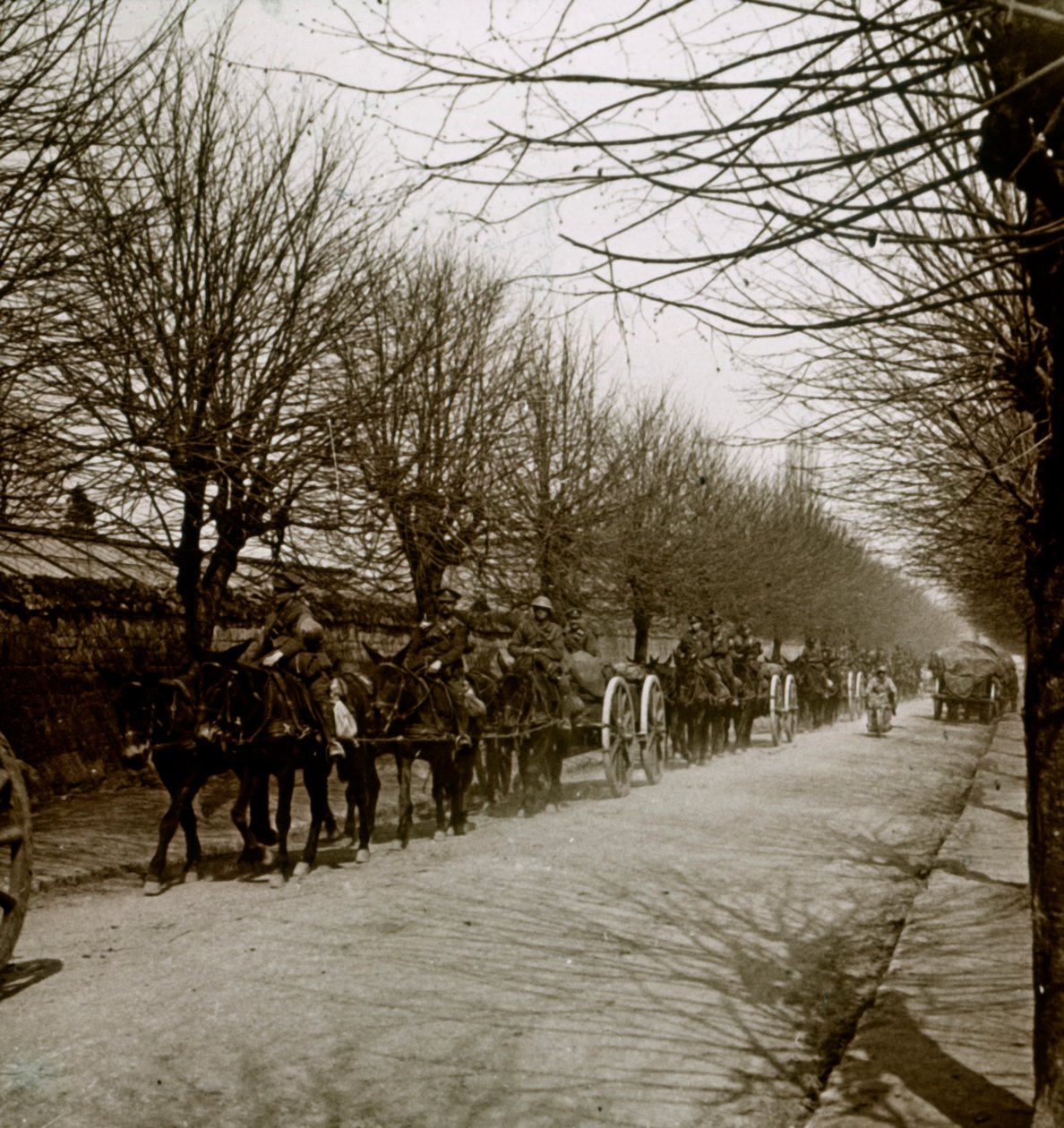 Brit hadsereg, Blérancourt, Észak-Franciaország, c1914-c1918 alkotó: Unbekannt