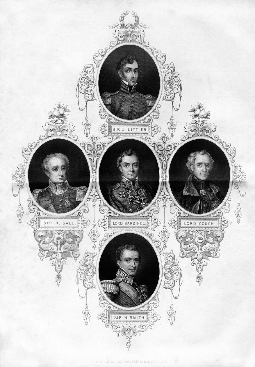 Brit katonai alakok és marsallok, 1837 alkotó: Unbekannt