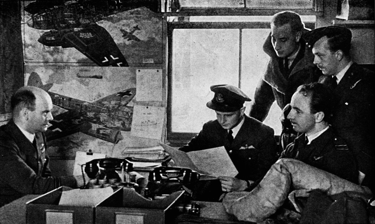 A második világháború brit katonai hírszerző tisztjei, 1943 alkotó: Unbekannt