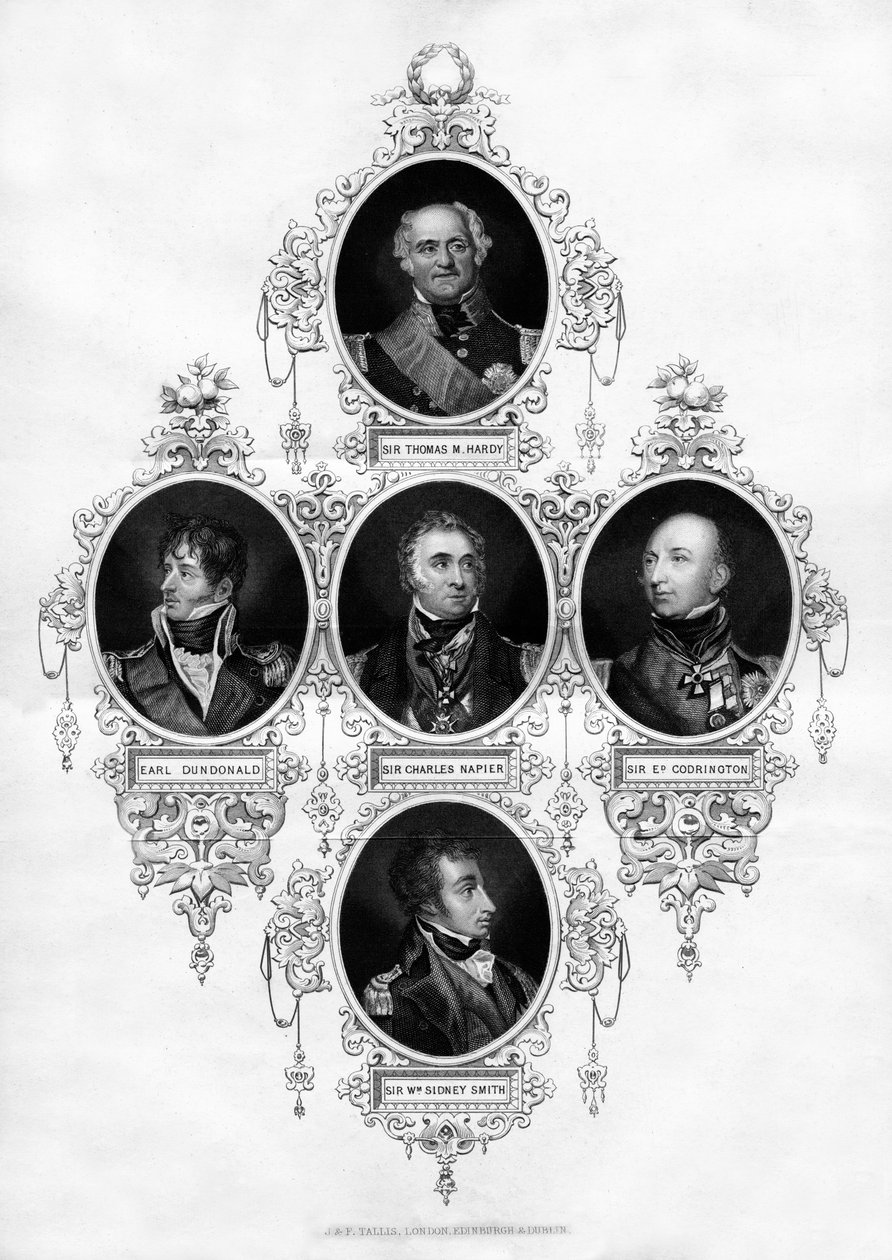 Brit haditengerészeti tisztek, 1837 alkotó: Unbekannt