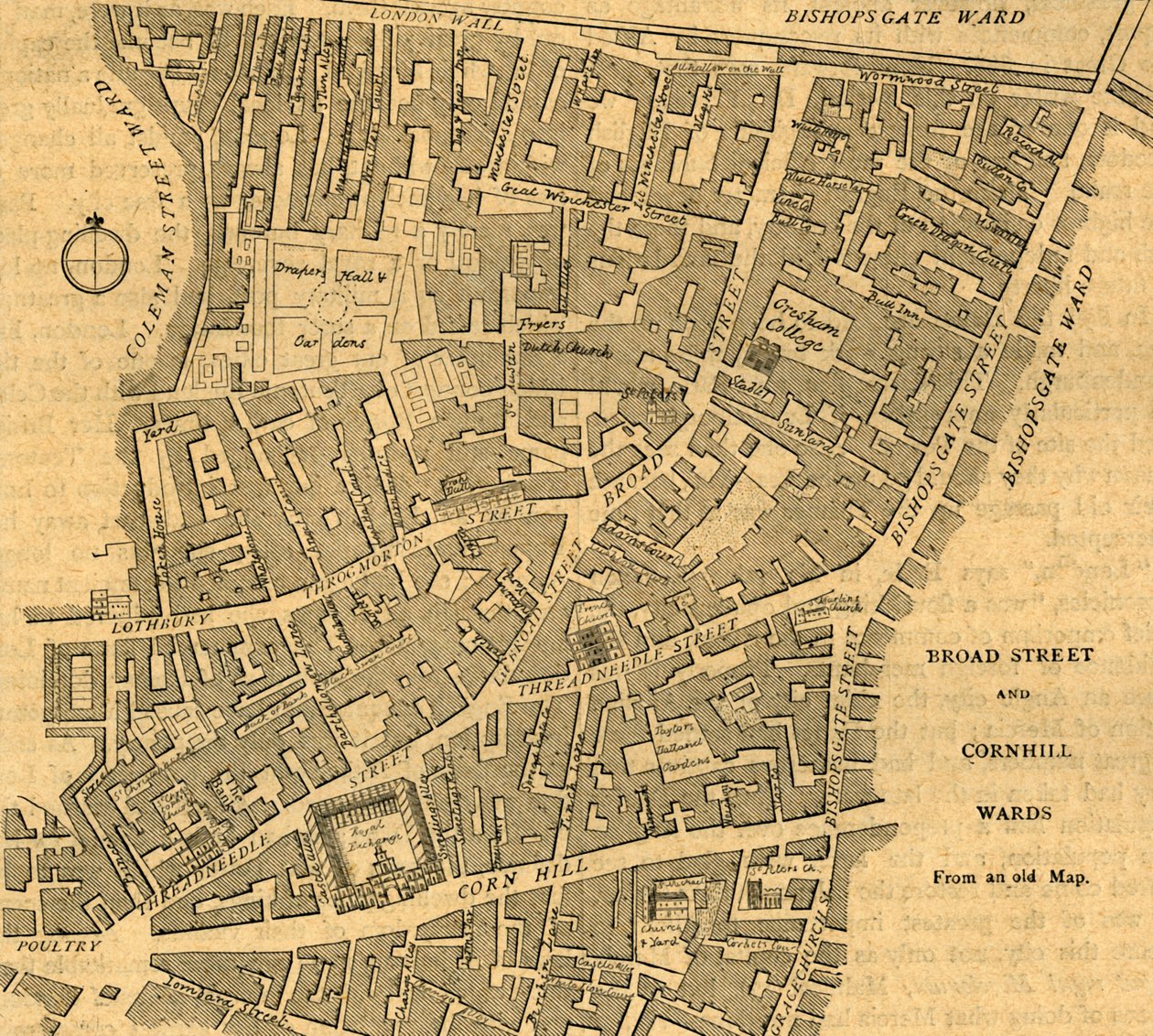 Broad Street és Cornhill Wards, 1897. alkotó: Unbekannt