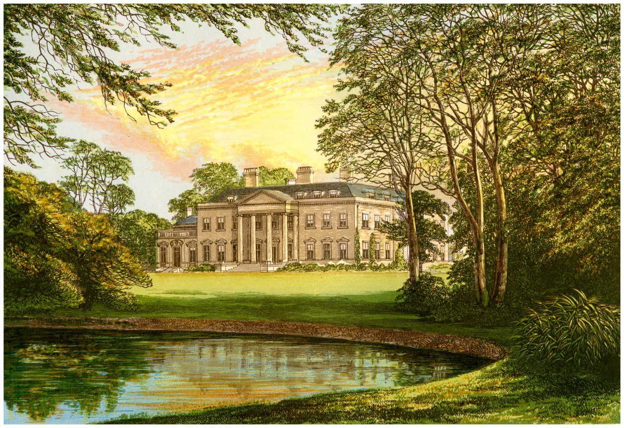 Broadlands, Hampshire, a Cowper-Temple család otthona, 1880 alkotó: Unbekannt