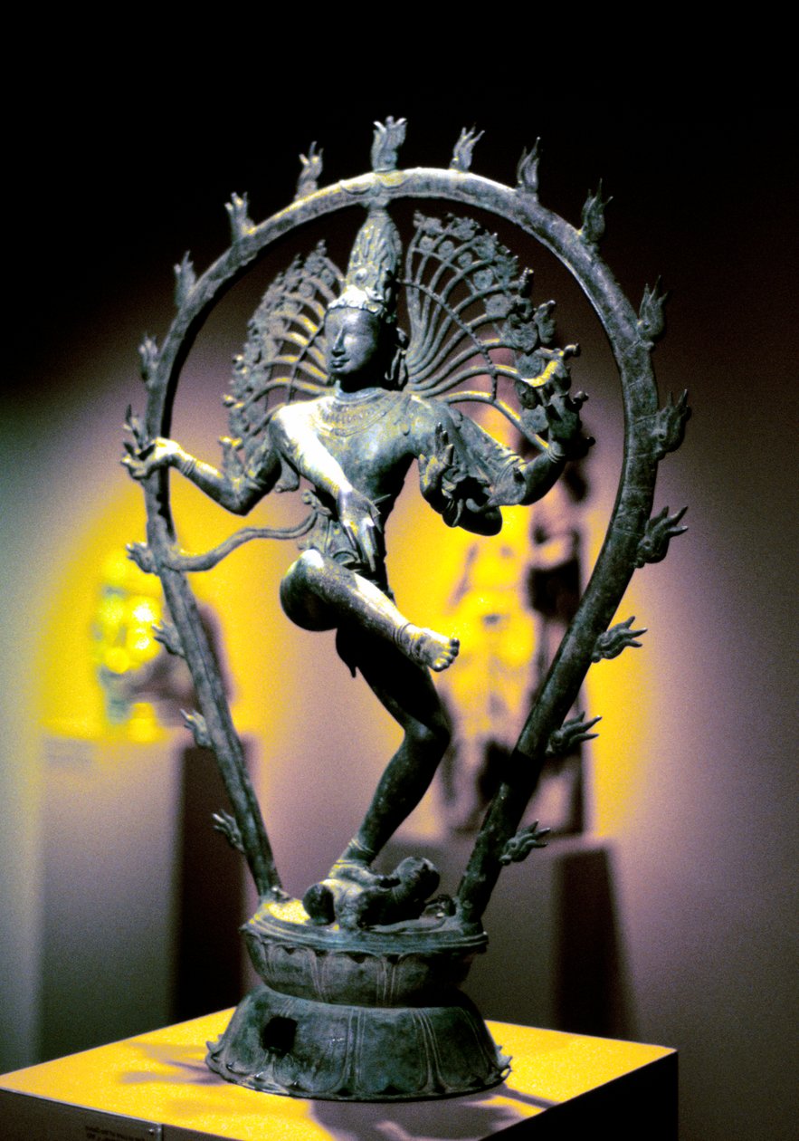 Shiva bronzfigurája, Tamil Nadu, India, 950 alkotó: Unbekannt