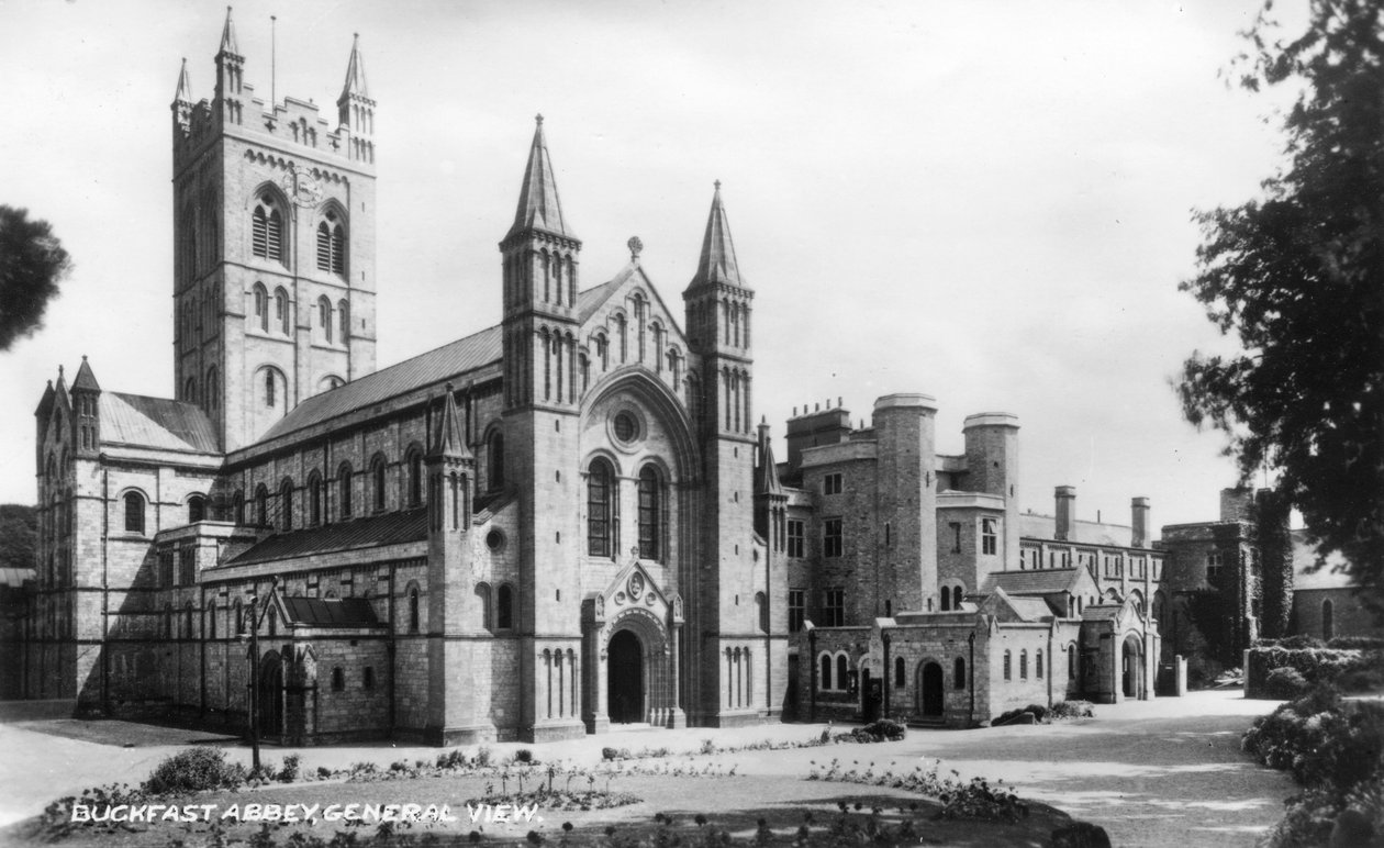 Buckfast Abbey, Buckfastleigh, Devon, XX. század eleje alkotó: Unbekannt