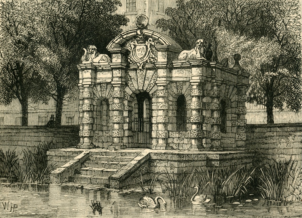 A Buckingham-kapu 1830-ban, 1881-ben. alkotó: Unbekannt