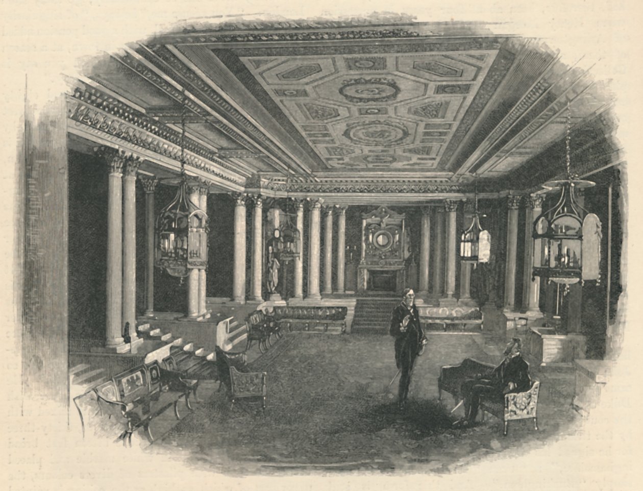 Buckingham-palota: A Márványterem, 1886 alkotó: Unbekannt