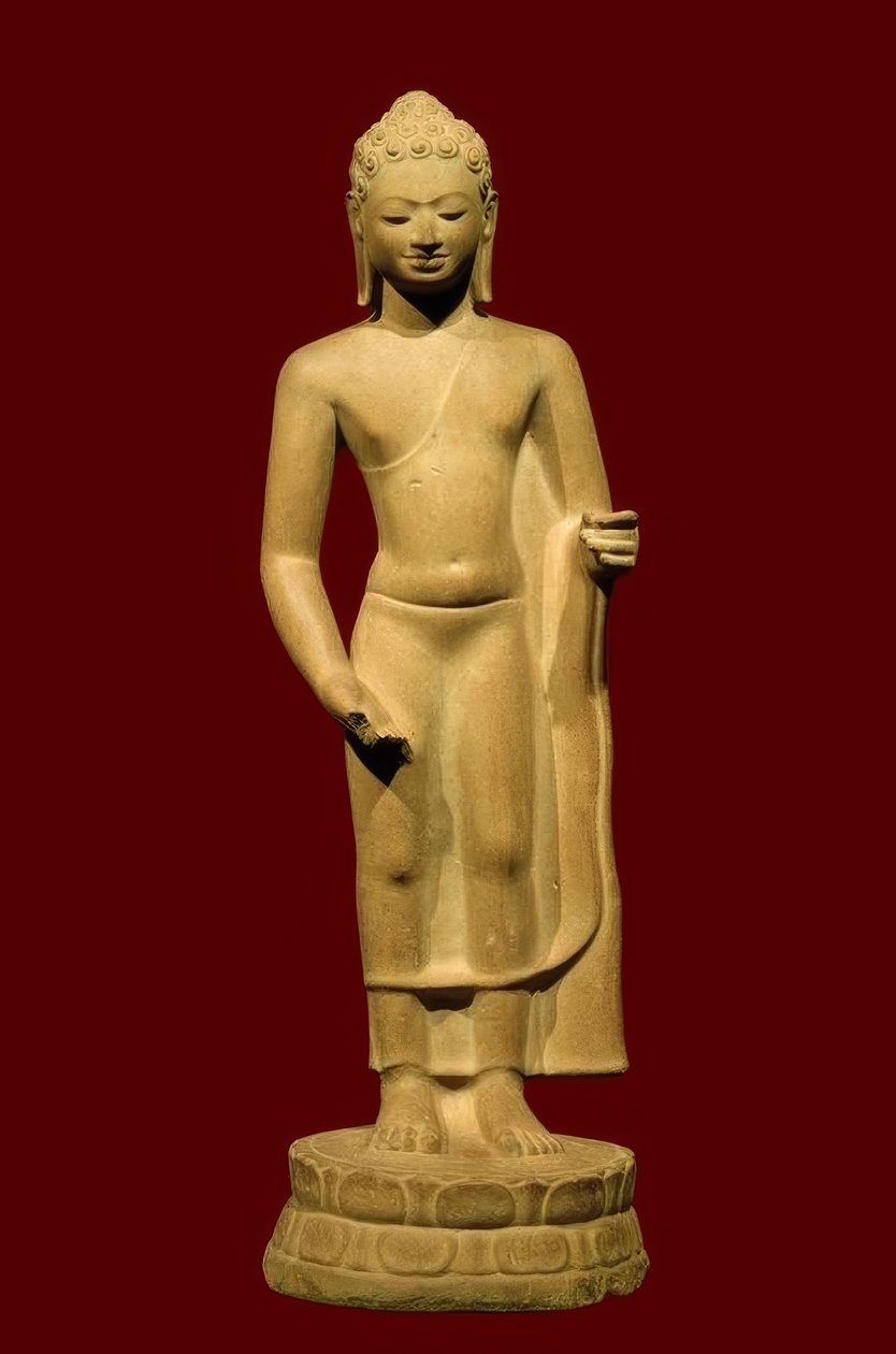 Buddha Kambodzsa, Angkor előtti időszak, 7. század alkotó: Unbekannt