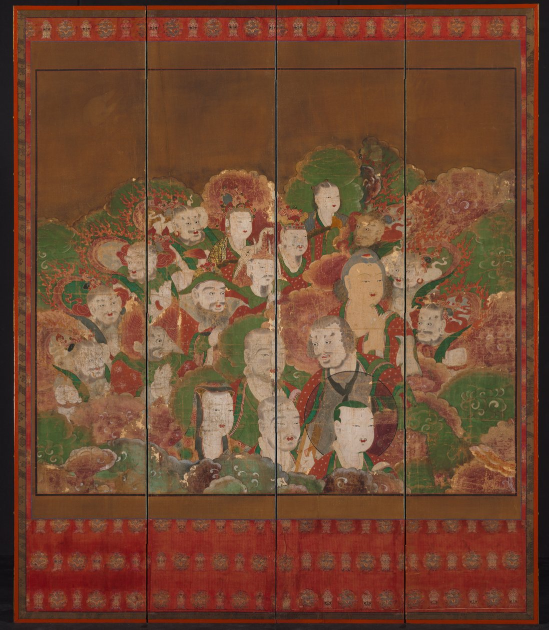 Buddhista istenségek, 1700-1800. alkotó: Unbekannt