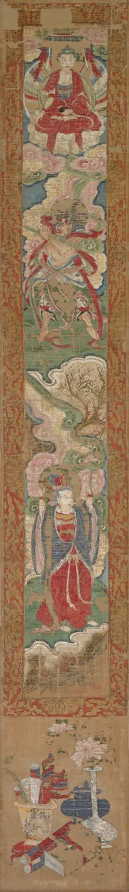 Buddhista panel, 1300-as évek. alkotó: Unbekannt