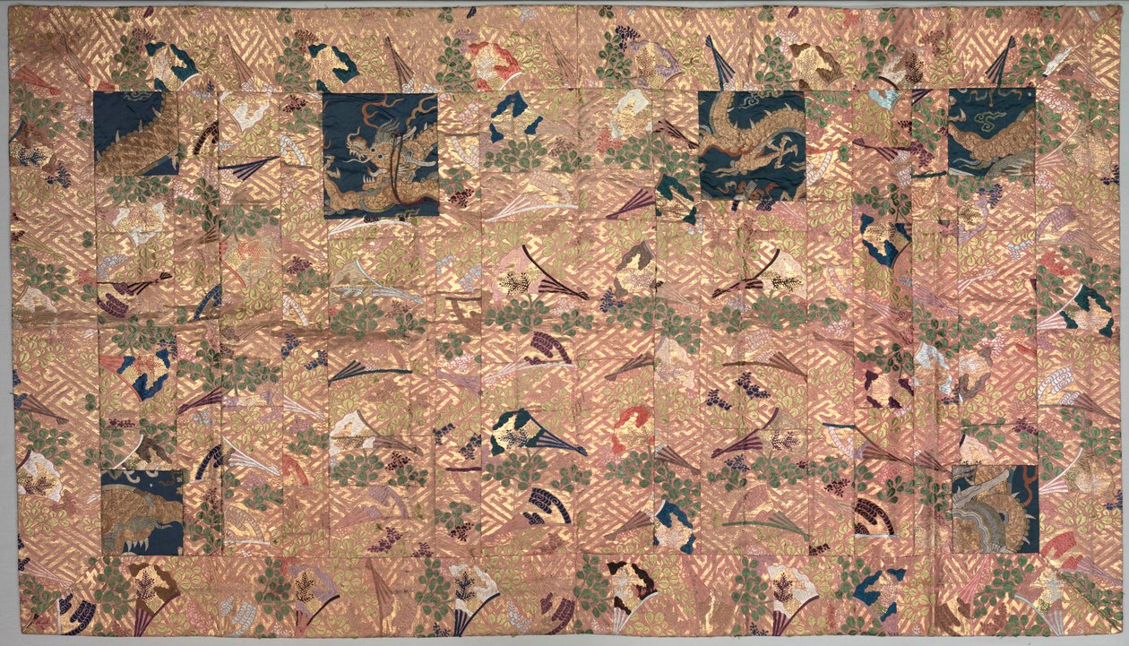 Robe Kesa buddhista pap, 1800-as évek. alkotó: Unbekannt