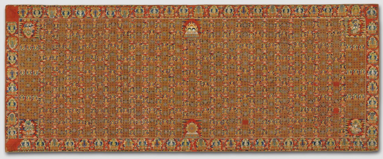 Buddhista papok szertartási köntöse, 1400-as évek. alkotó: Unbekannt