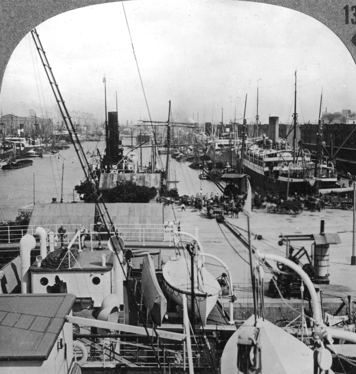 Buenos Aires-dokkok, Argentína, 1900-as évek alkotó: Unbekannt